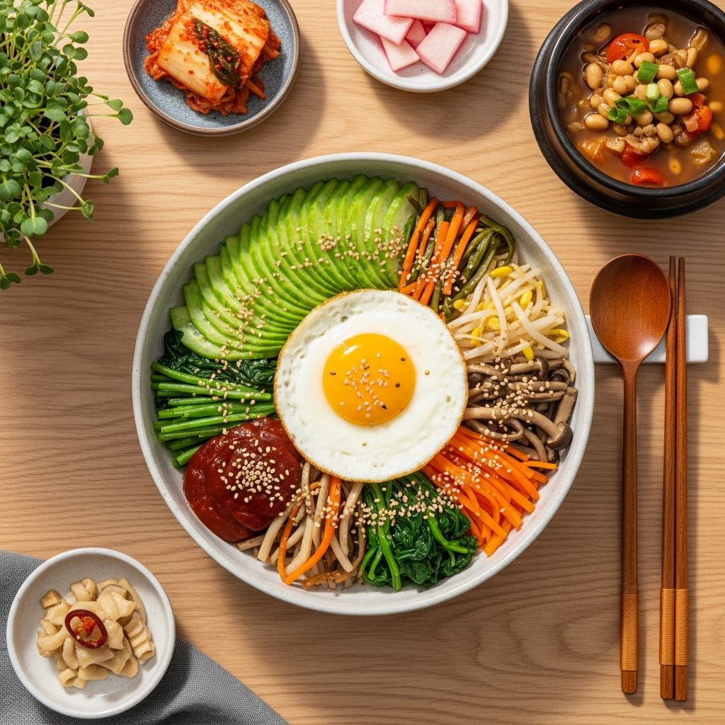 봄동 비빔밥