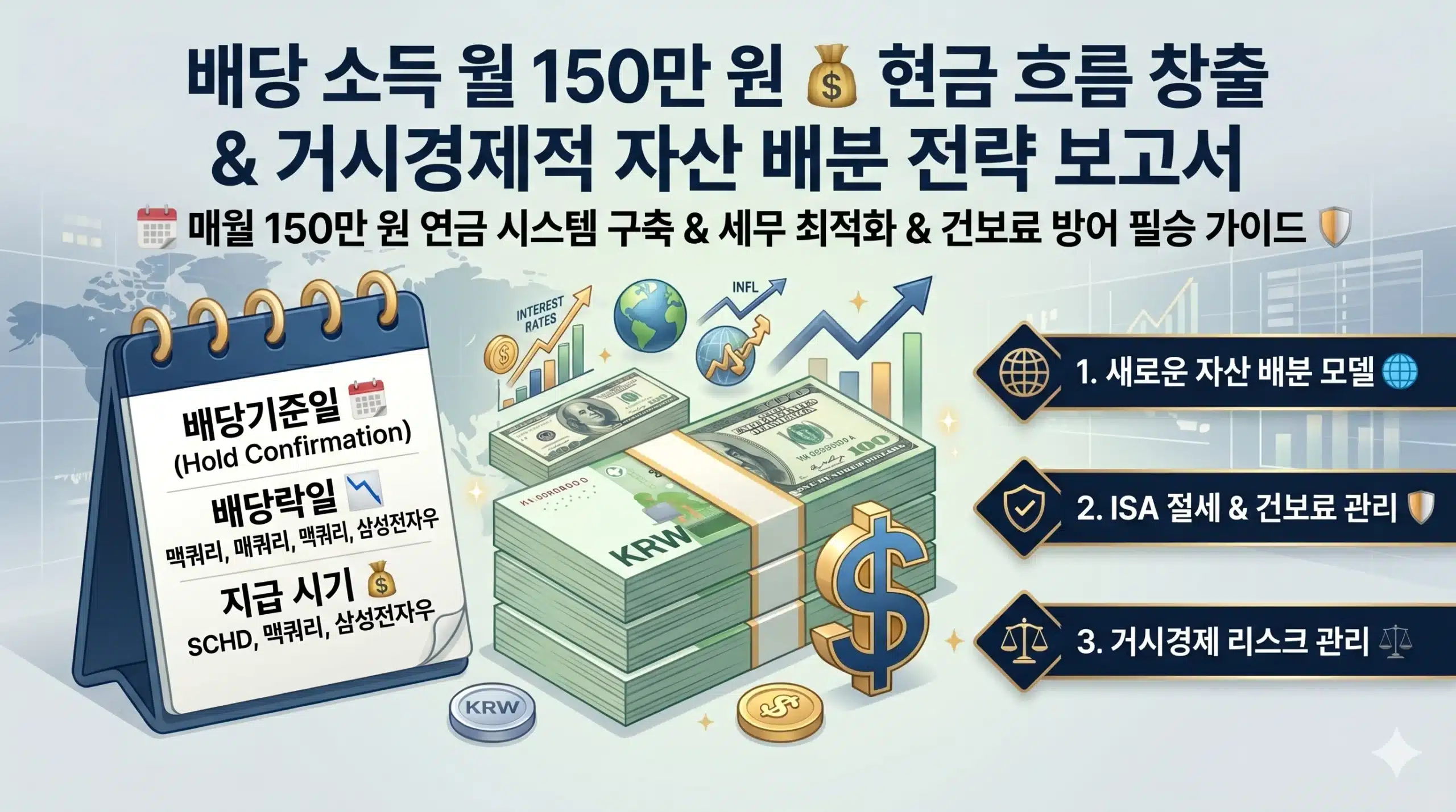 배당소득 150만원 현금흐름 창출
