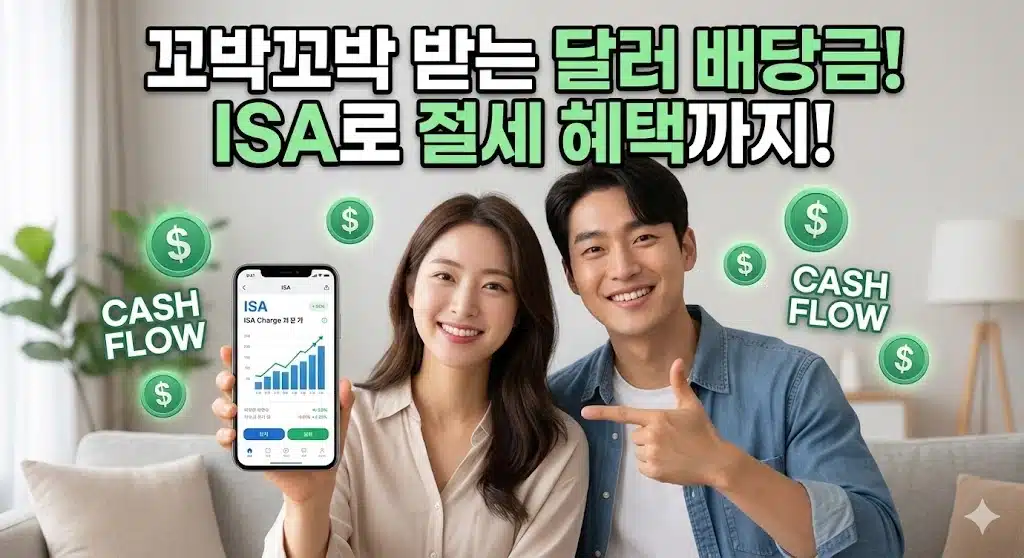 ISA 미국 배당 ETF 인포그래픽