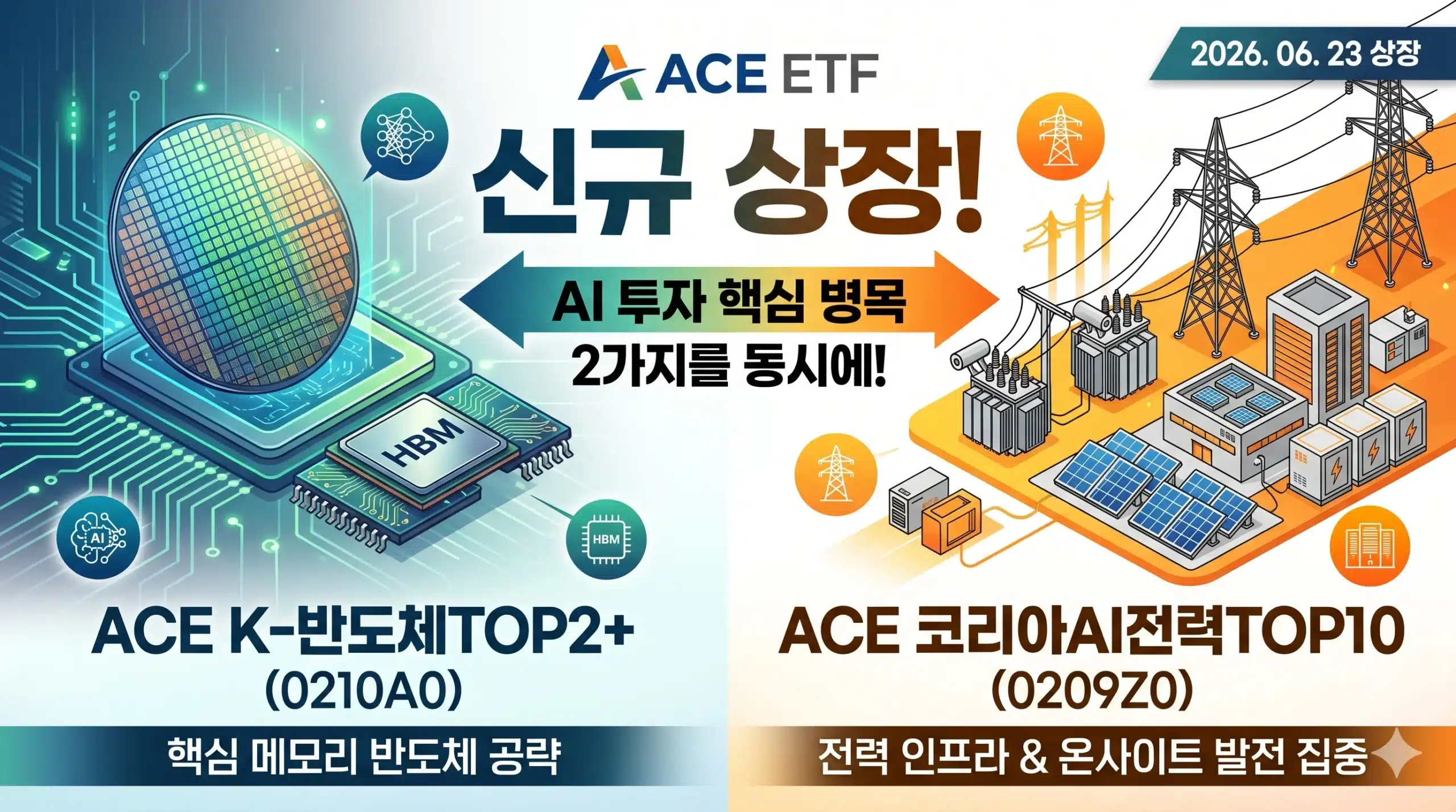 ACE 신규 ETF 2종
