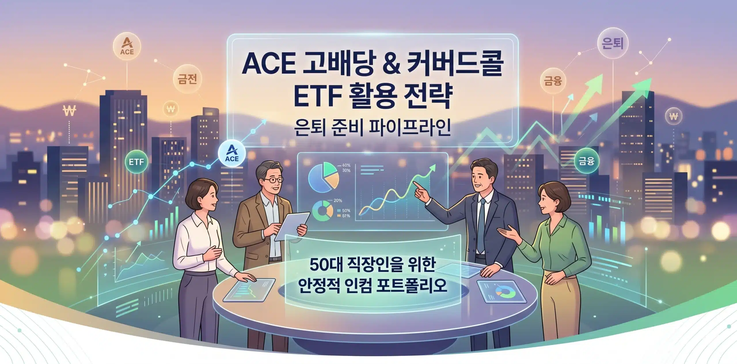 50대 직장인을 위한 안정적 인컴 포트폴리오