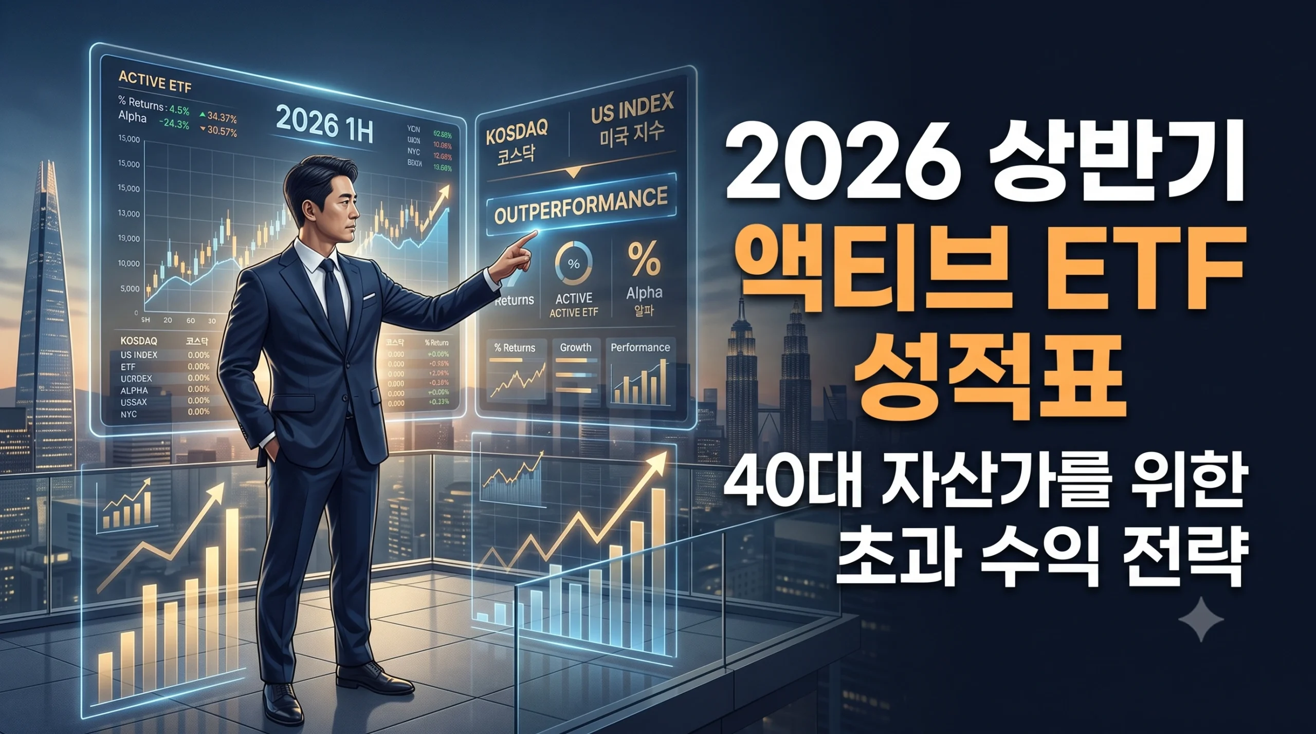 2026 상반기 액티브ETF 성적표 이미지